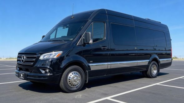 houston 18 passenger sprinter van