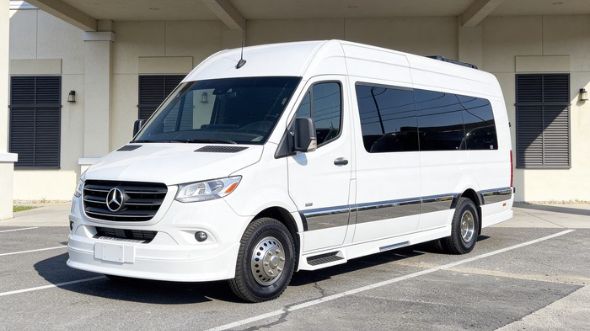 houston wedding sprinter van rental