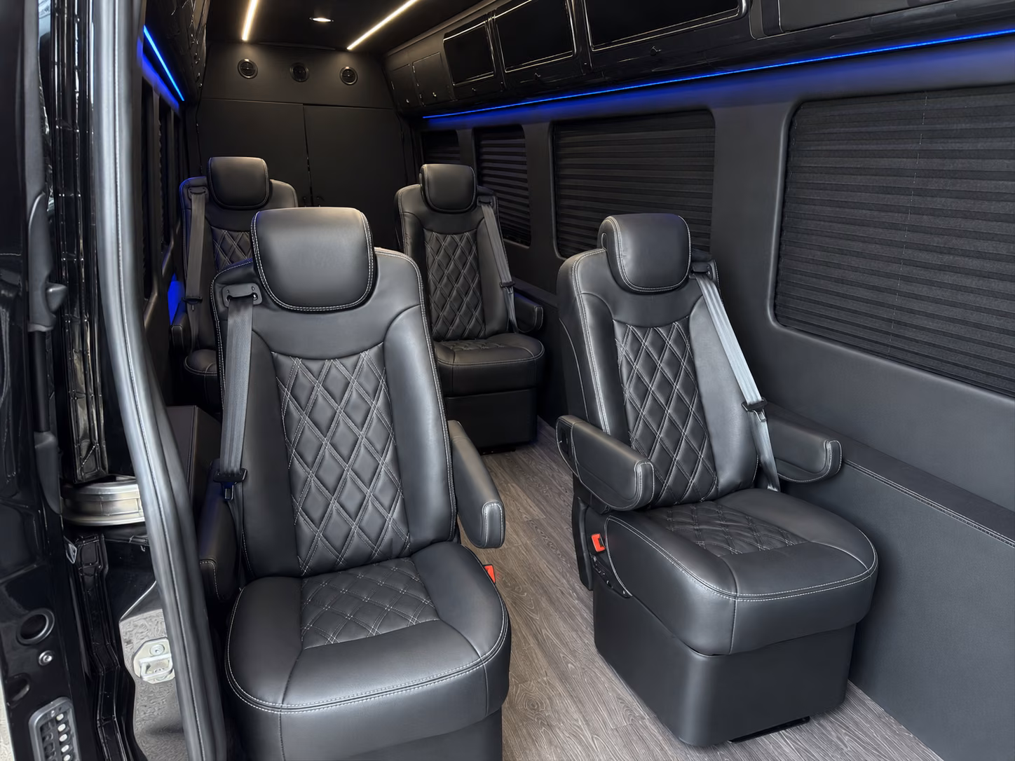 12 passenger sprinter van inside