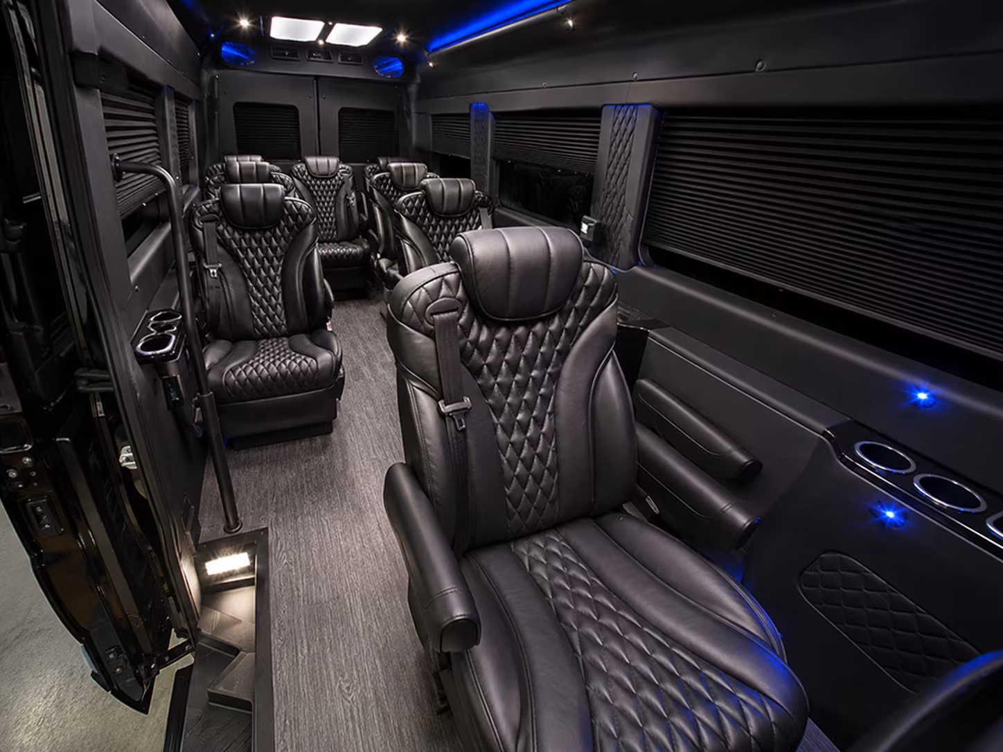 15 passenger sprinter van inside