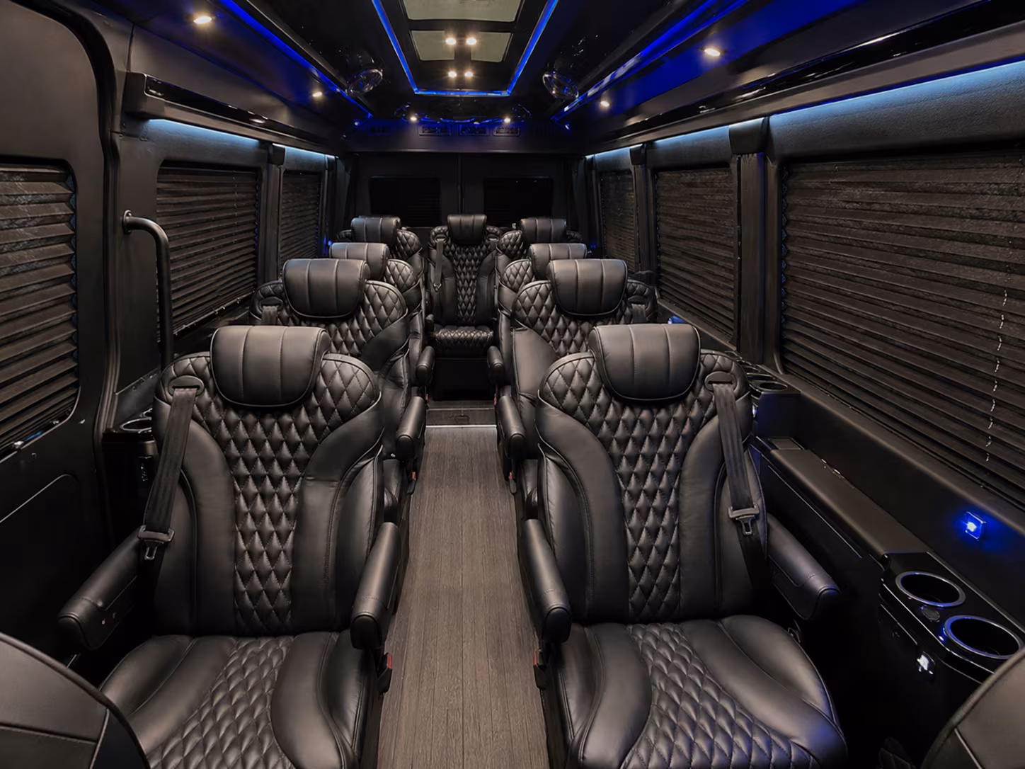 20 passenger sprinter van interior
