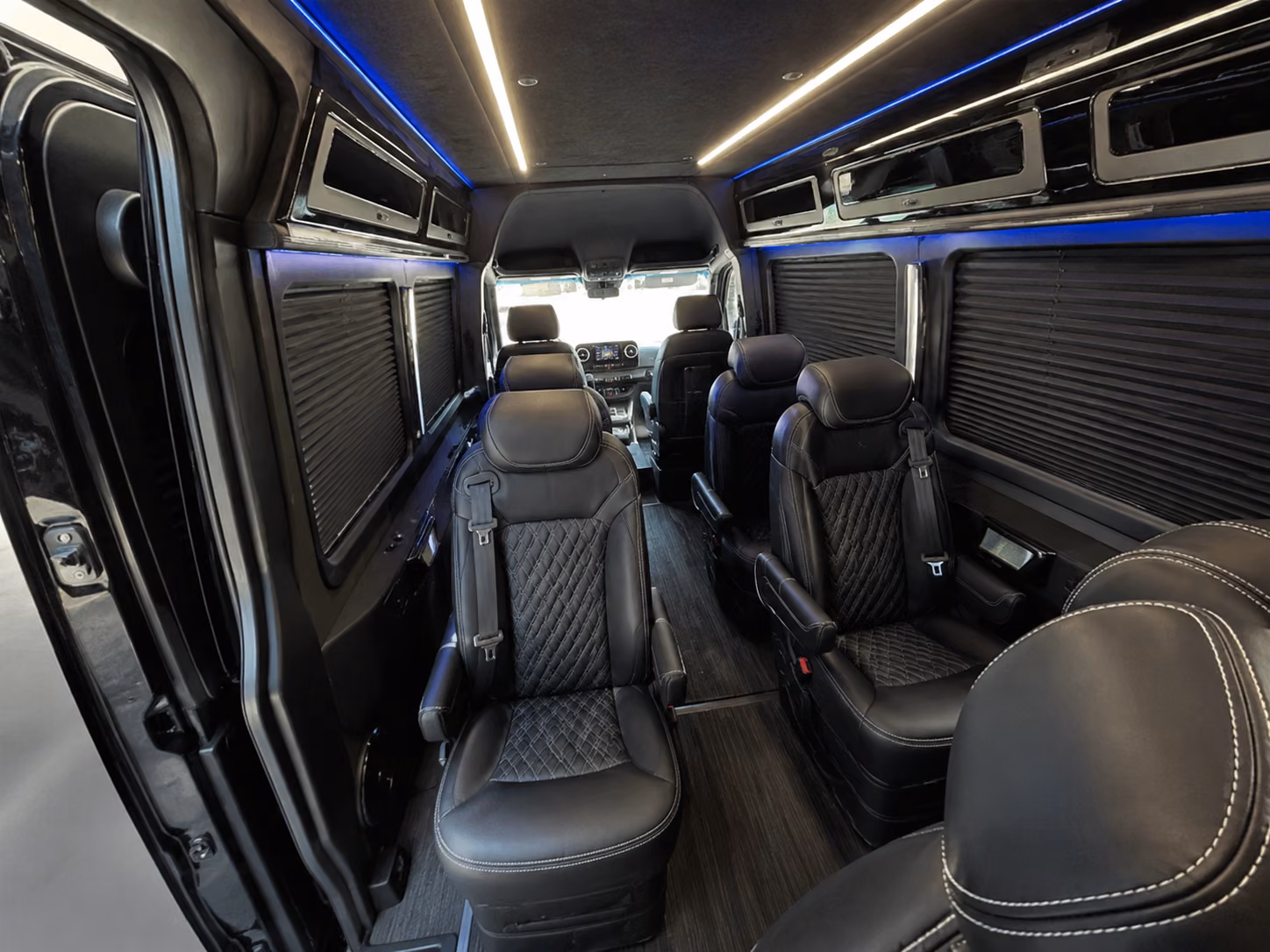 houston 10 passenger sprinter van inside