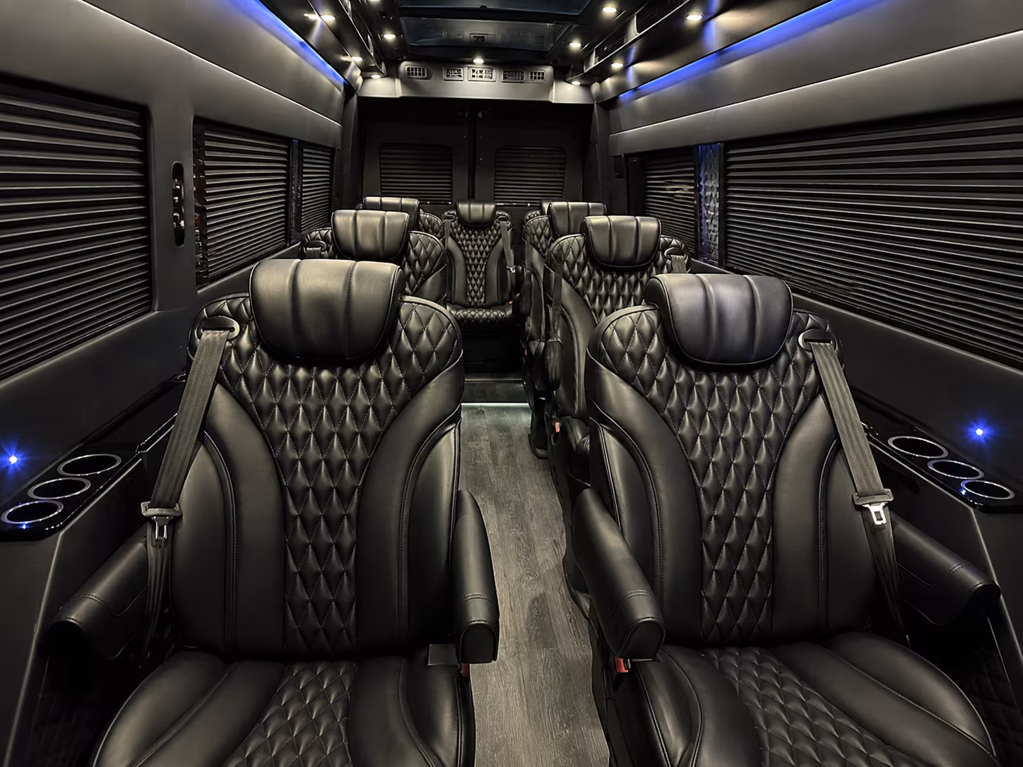 houston 15 passenger sprinter van interior