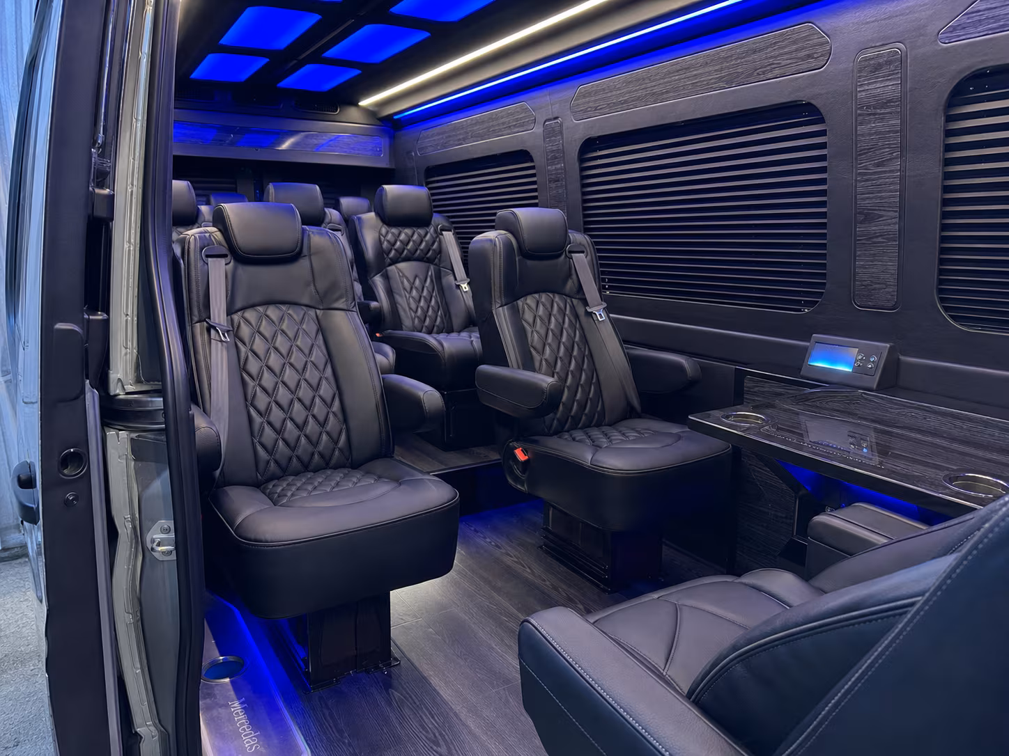 sprinter van transportation for groups and events across houston